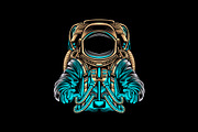 Astronaut Package, an Illustration by Pen of God Studio (Thumbnail 1 of 2)