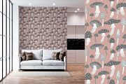Mushroom pattern collection, a Pattern Graphic by Alona Savchuk (Thumbnail 6 of 7)