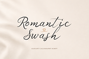 Romantic Swash - Elegant Script Font, a Script Font by Bexx Atelier (Thumbnail 1 of 5)