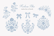Vintage Floral Bundle, an Object Illustration by studioequinox (Thumbnail 27 of 65)