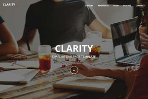 Clarity - Business Template