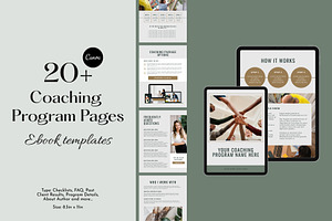 Coaching Program Pages | Canva Ebook
