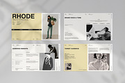 RHODE | Brand Strategy Presentation, a Presentation Template by CreativexGenius (Thumbnail 8 of 10)