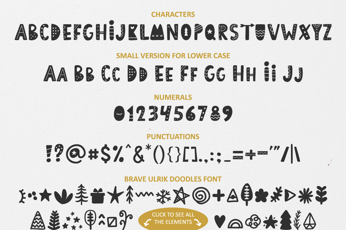 Brave Ulrik Scandinavian Font preview 4