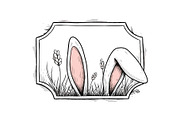 Easter Floral Botanical Frame Bundle, an Object Illustration by Designer_Momina (Thumbnail 9 of 14)
