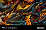 African fabric patterns. 32 images, a Background Graphic by Handmadefont (Thumbnail 6 of 10)