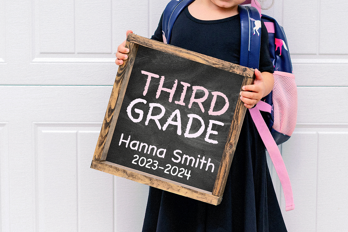 Classroom | Chalk Font, a Handwritten Font by KA Designs (Photo 2 of 9)