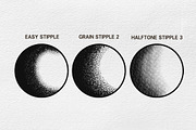 Procreate - Stipple Brushes, a Brush Add-On by Born to Love (Thumbnail 3 of 4)