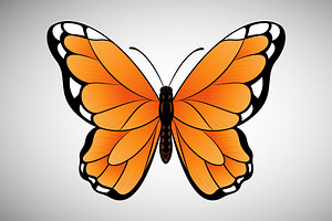 Monarch Butterfly Vector