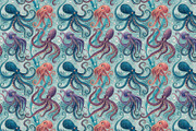 Seamless Pattern Set Sea Creatures, a Pattern Graphic by Designs by Helen Trupak (Thumbnail 9 of 11)