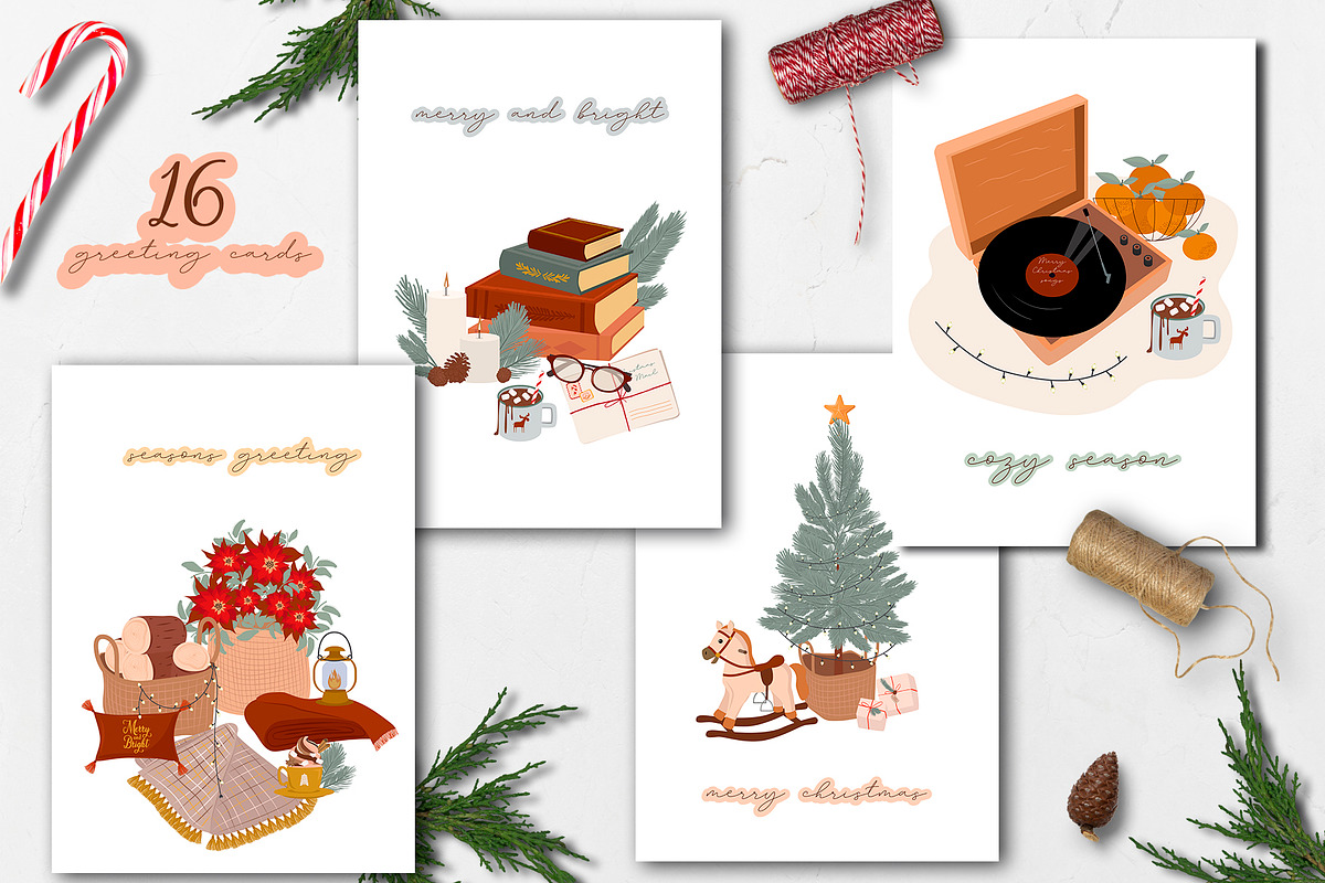 Christmas Mood, a Seasonal Illustration by Mio Buono (Photo 11 of 23)