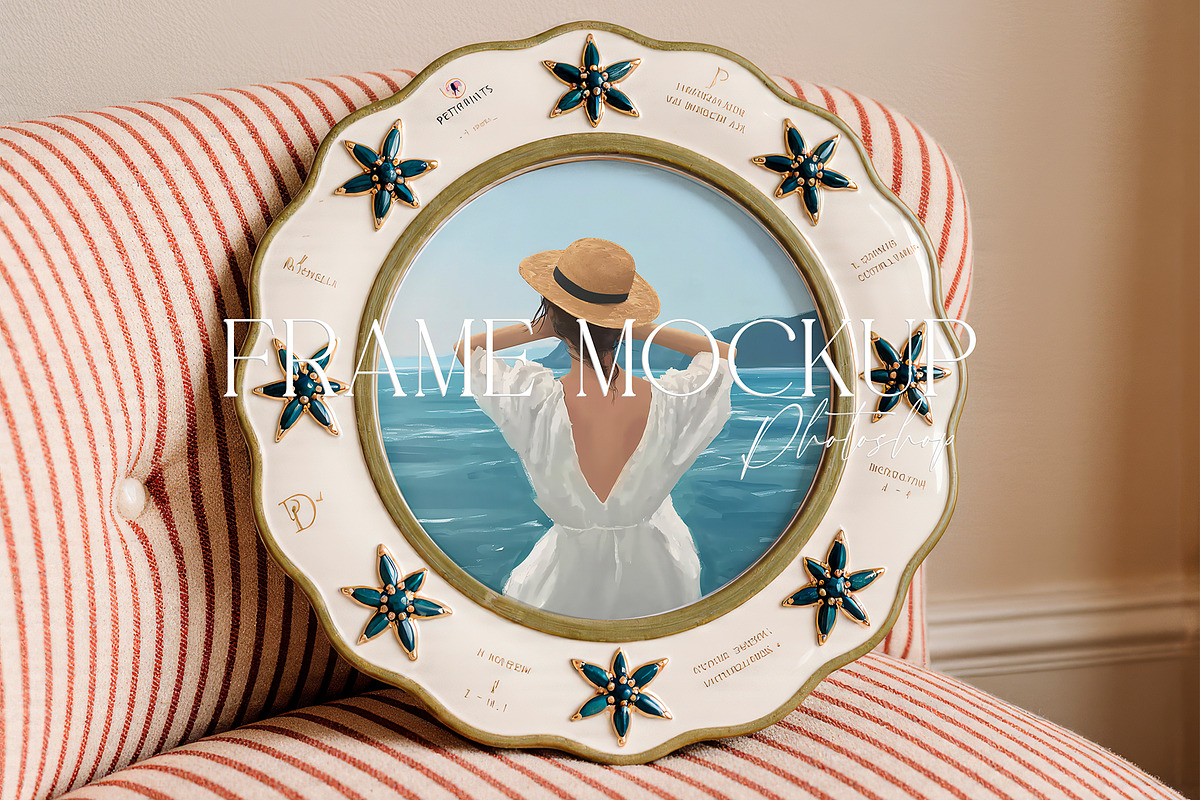 Mid Century Frame Mockup 30PSD, a Product Mockup by EkaterinaViArt (Photo 6 of 11)