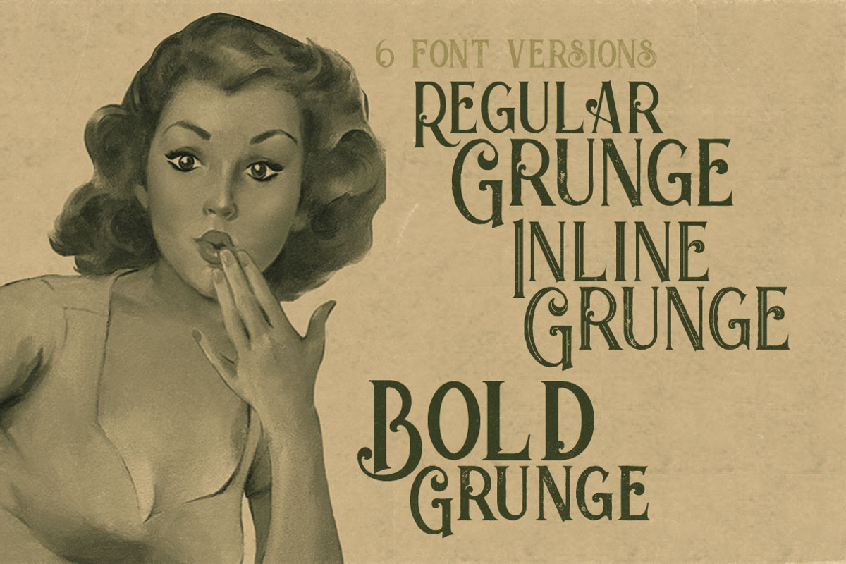 Valeria - Display Font preview 2