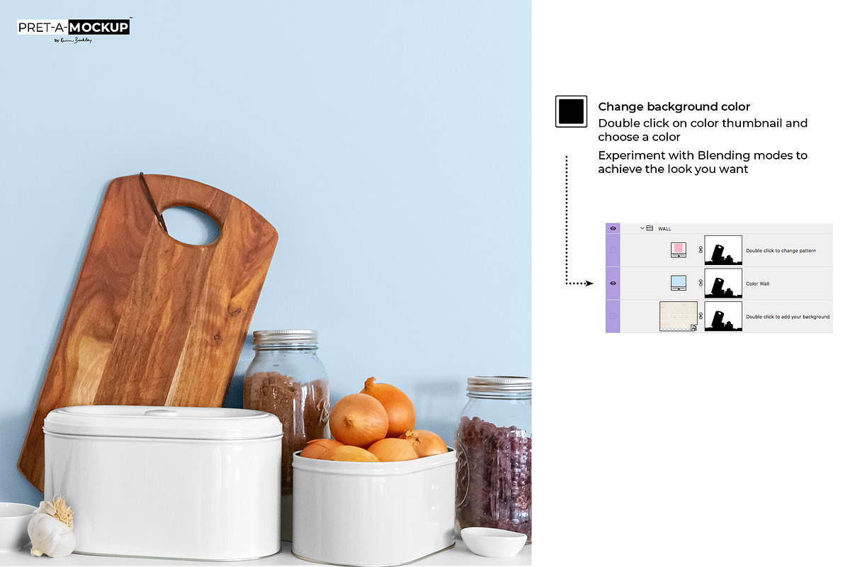 Kitchen Tins Mockup, a Household Mockup by Pret-a-Mockup (Photo 4 of 9)