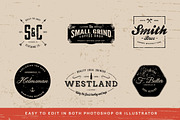 Vintage Logos - Volume 3, a Branding & Logo Template by Ian Barnard (Thumbnail 2 of 3)
