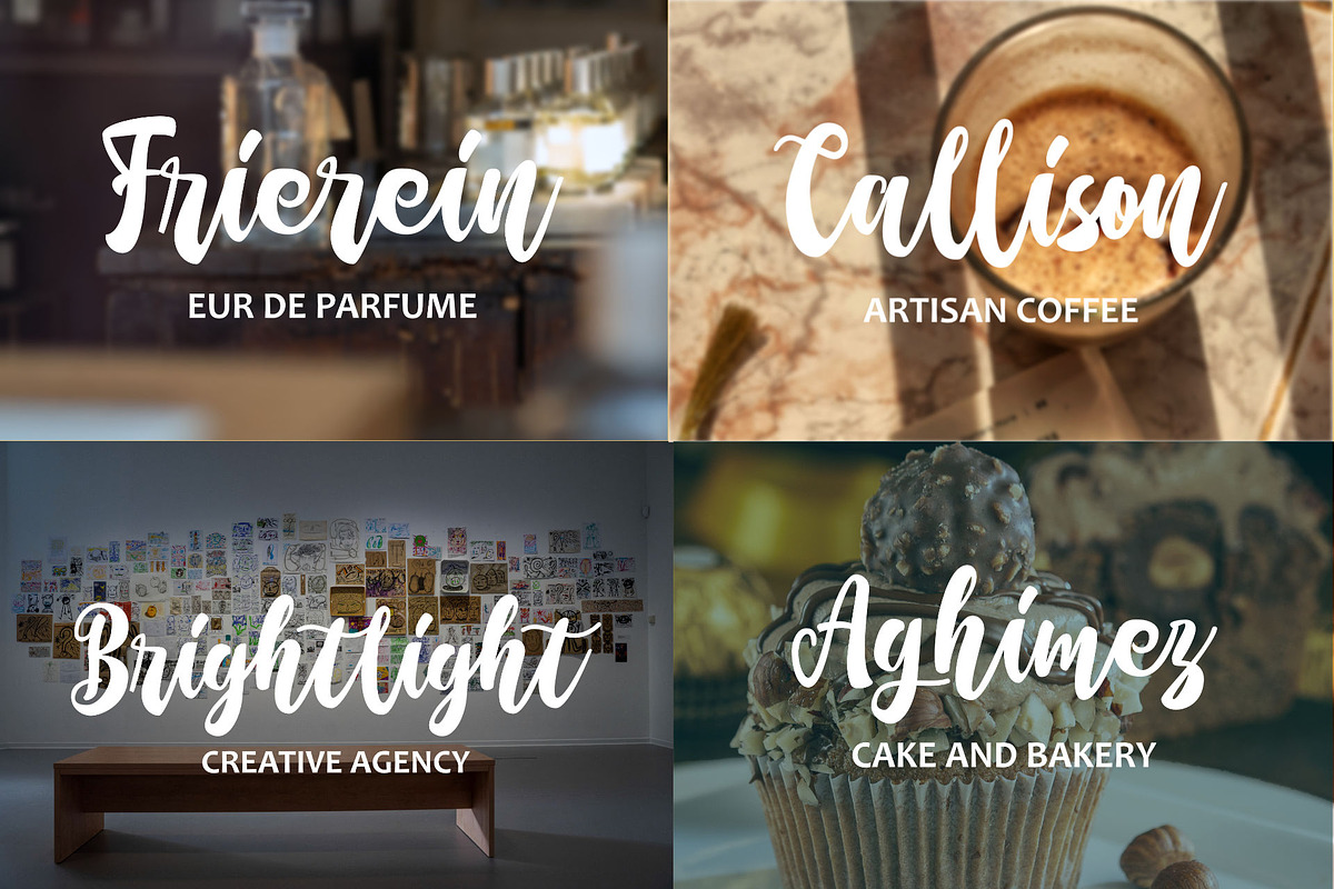 Brugher, a Handwritten Font by Astageni (Photo 3 of 7)