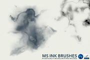 44 Ink Brushes for Photoshop preview 4