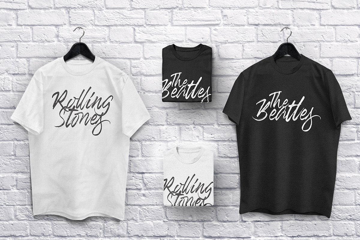 Banshee Brush Instagram Font preview 6