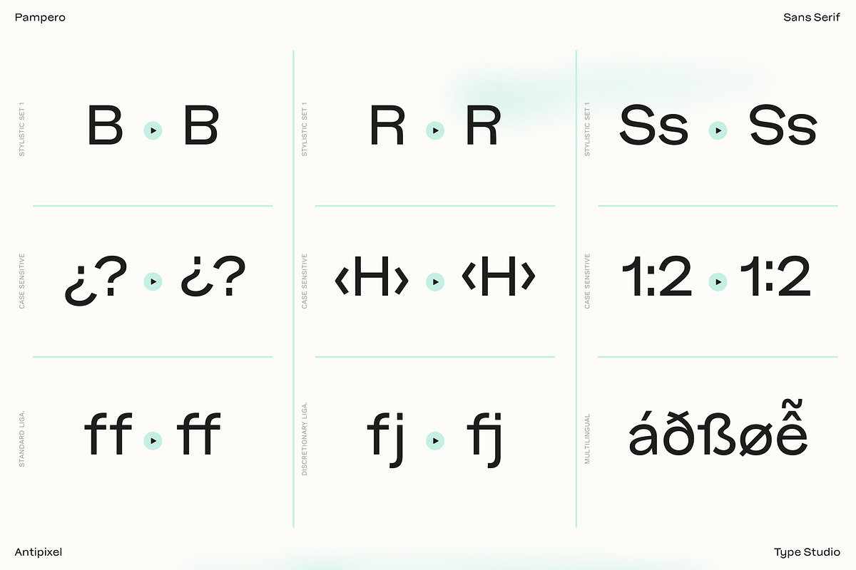 Pampero | Modern Display & Text Sans, a Sans Serif Font by Antipixel Type Studio (Photo 12 of 16)