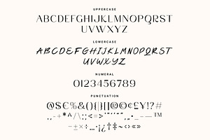 Glemor Typeface