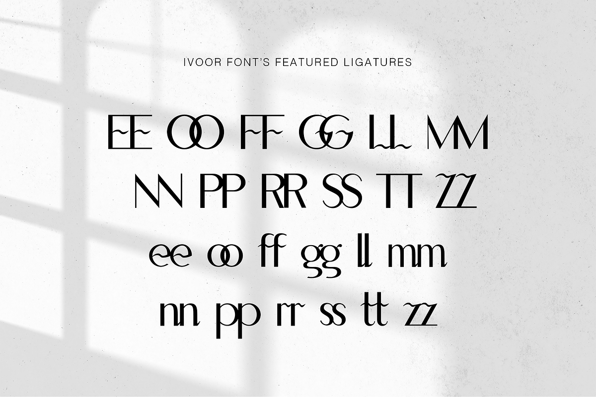 Ivoor - Classy Modern Sans Display, a Sans Serif Font by Cloverons (Photo 9 of 14)