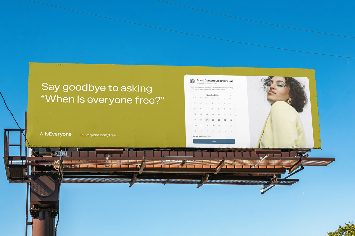 Outdoor Billboard Mockup PSD, an Advertising Mockup by Area Mockups (Photo 2 of 3)