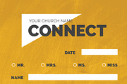 Church Connection Card, a Card Template by JocAllen (Thumbnail 1 of 2)
