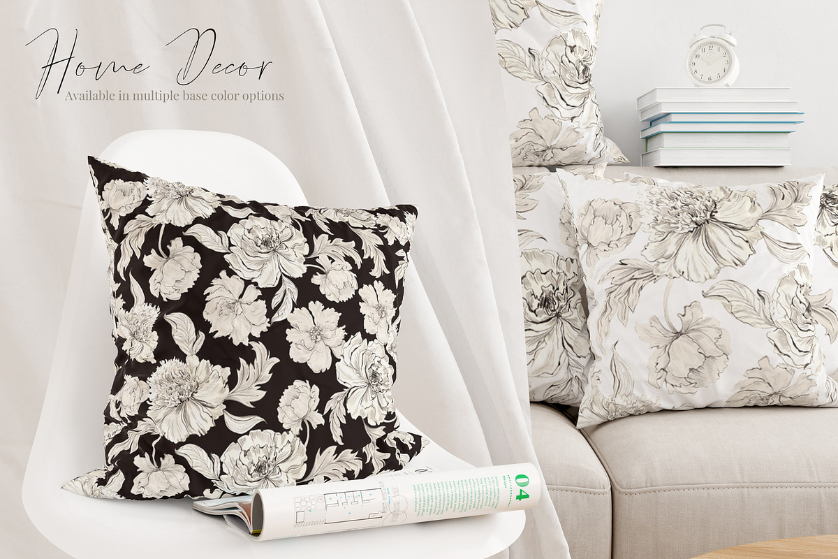 Midnight Blossom, a Background Graphic by HannaStudio (Photo 9 of 10)