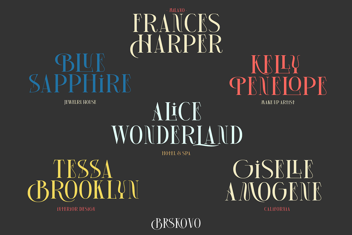 Brskovo Display Font, a Serif Font by TypeClassHeroes (Photo 13 of 15)