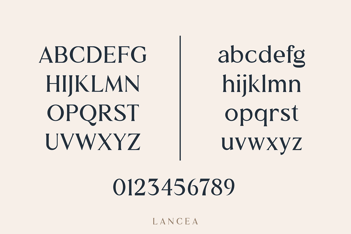 Lancea Font, a Serif Font by Asenbayu (Photo 2 of 11)