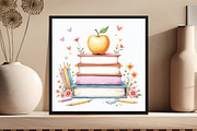 Fotos Livros Clipart, an Illustration by DreamCafeArt (Thumbnail 5 of 7)