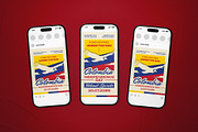 Colombia Independence Day Flyer Set, a Flyer Template by The Good Store (Thumbnail 2 of 2)