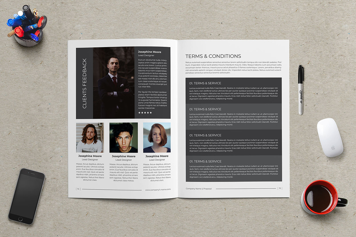 Business Proposal Brochure, a Brochure Template by Divergent Studio (Photo 8 of 8)