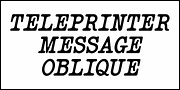 Teleprinter Message, a Font by Jeff Levine Fonts (Thumbnail 4 of 5)