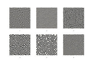 Bizarre Seamless Patterns Set