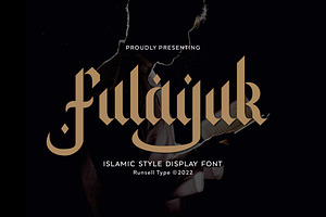 Fulayuk - Arabic Display Font