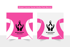 Breast Cancer Awareness Post Banner