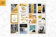 GOLD Social Media Pack, a Social Media Template by MahmoudWally (Thumbnail 4 of 7)