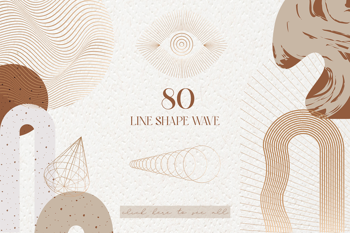 Modern Creator - Shape, line, wave, a Texture Illustration by Mio Buono (Photo 2 of 11)