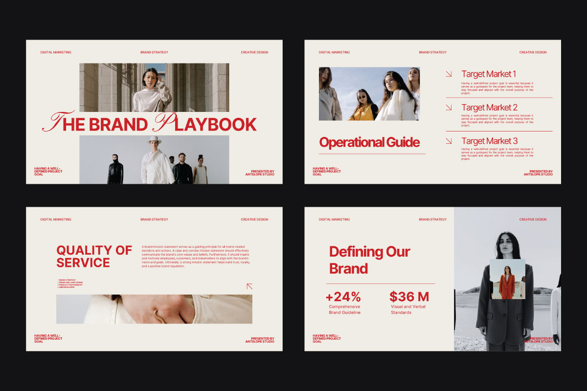 Budapest - Brand Guidelines PPT, a Presentation Template by Antelope Studio (Photo 6 of 8)