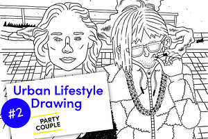 Urban Lifestyle Drawing No.02