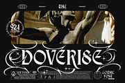 Doverise Typeface, a Blackletter Font by alit design (Thumbnail 1 of 20)