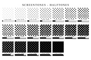 Screentones Collection 1 - Halftones, a Background Graphic by Honnum Graphic Art (Thumbnail 7 of 11)