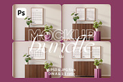 Frame Mockup Set LIZ, a Household Mockup by Bonumo (Thumbnail 1 of 11)