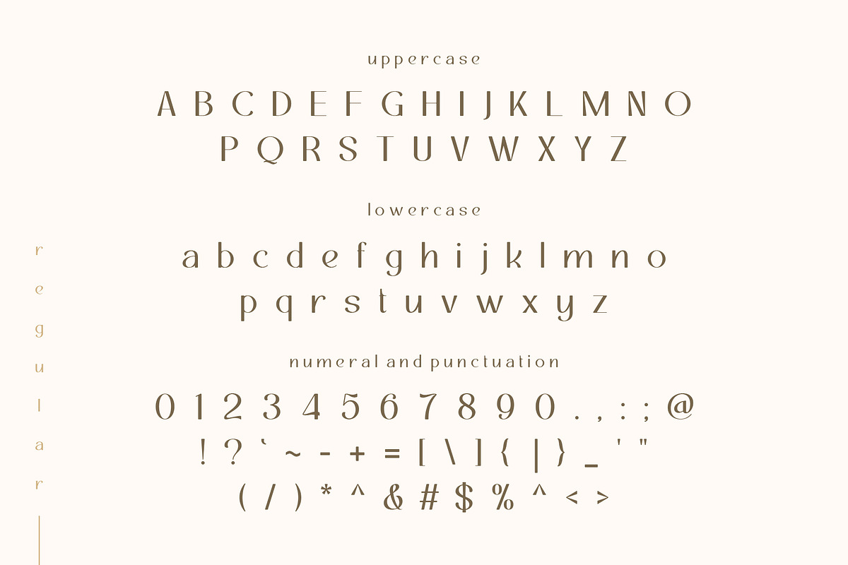 Anugra - Sans Serif Font, a Sans Serif Font by Pikgura (Photo 2 of 7)