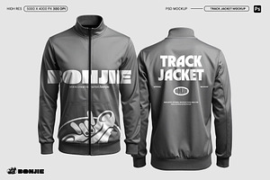 Track Jacket Mockup
