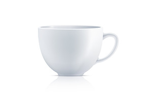 White teacup