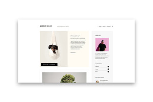 Markus - A Personal Blog Theme