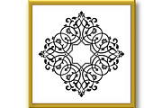 Black vector pattern on a white, a Decorative Illustration by RODINA (Thumbnail 2 of 3)