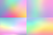 Pastel Rainbow Gradient Backgrounds, a Background Graphic by MarisoArt (Thumbnail 5 of 5)